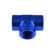 1/8 NPT Black Tee Fitting for Fuel System Customization