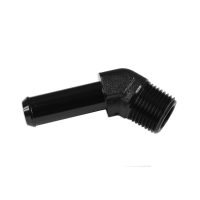 "High-Quality 45' 1/2 NPT to 5/8" Black Nipple"