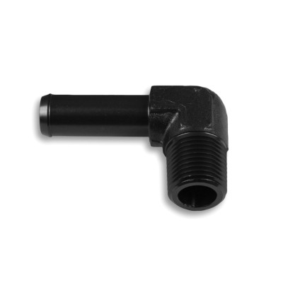 "90' 1/8 NPT to 1/4" Nipple - Sleek Black Car Upgrade"