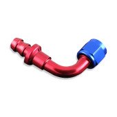 AN4 Push-On 90° Fitting - Red Fuel System Upgrade