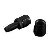 Black AN6 Swivel Fitting for Secure Connections