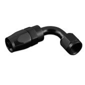 Black 90° AN6 Swivel Fitting for Custom Hoses