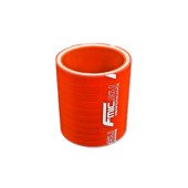 57mm Orange Straight Silicone Coupler - 20cm Length