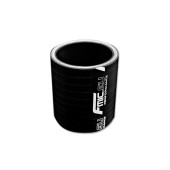 63mm Black Straight Silicone Coupler - 20cm Length