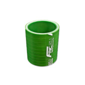 70mm Green Straight Silicone Coupler - 20cm Length