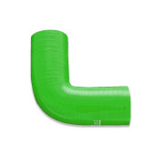 Green 60mm Silicone 90-Degree Elbow Connector