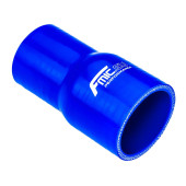 Silicone Straight Reducer 51/60mm - Black Auto Part