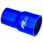 Silicone Straight Reducer 70/76mm - Black Performance Part
