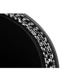 57mm Black Straight Silicone Coupler for Performance Cars