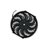 7" Embossed Thin Fan - Stylish & Compact Design