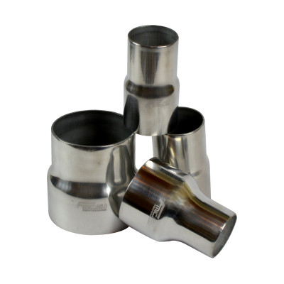 76/89mm Aluminum Exhaust Reducer - Seamless Fit