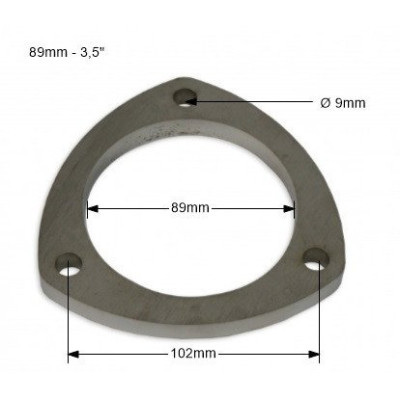 3.5'' Exhaust Flange for Enhanced Performance