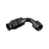 90° AN10 JIC PTFE Fuel Oil Hose End Fitting - Black