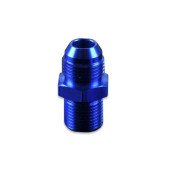 AN -6 to M14x1.5 Blue Hose Fitting Adapter