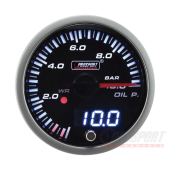 JDM Series 52mm Oil Pressure Gauge with Electrical Sensor