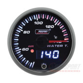 Prosport JDM Series 52mm Water Temperature Gauge with Waterproof Sensor