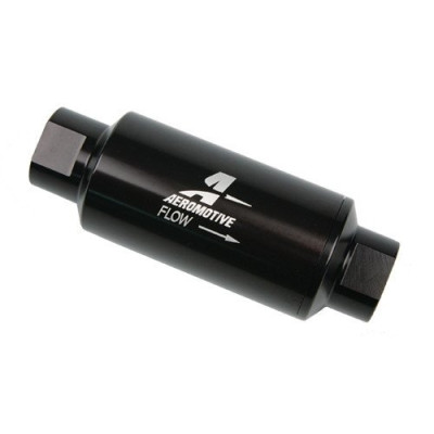 Aeromotive 12324 ORB-10 Black Fuel Filter - 100 Micron