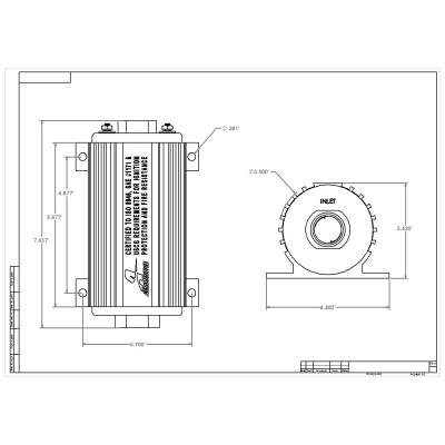 Aeromotive 11110 Marine Fuel Pump - High Performance