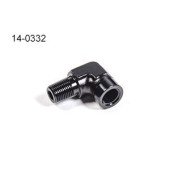 Radium 1/8NPT Male to Female 90° Fuel Fitting