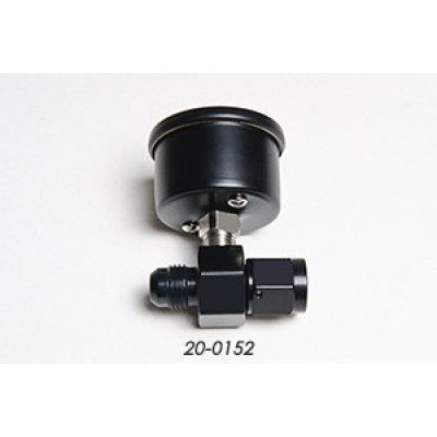 Radium Fuel Pressure Gauge with 6AN Inline Adapter