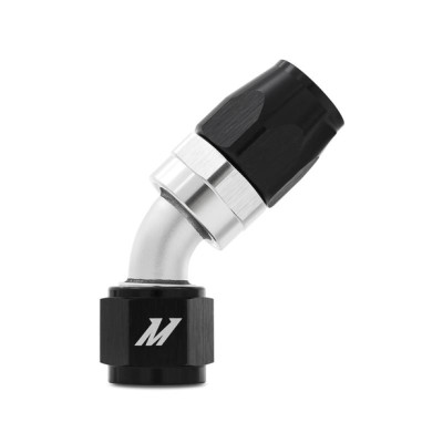 Mishimoto 45° Black Aluminum -6AN Fitting MMFT-SW-06-45