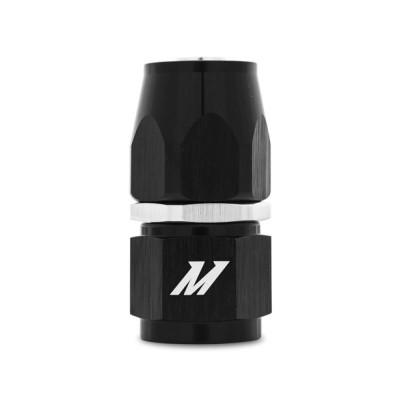 Mishimoto -6AN Black Aluminum Straight Fitting SW-06
