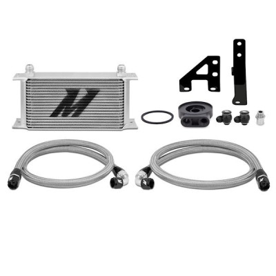 Mishimoto WRX Oil Cooler Kit - Silver Performance Upgrade