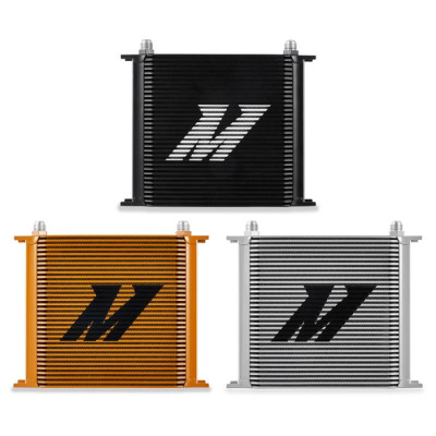 Mishimoto 34-Row Universal Oil Cooler - Black