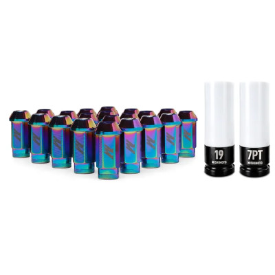 Mishimoto Neo Chrome Aluminum Locking Lug Nuts
