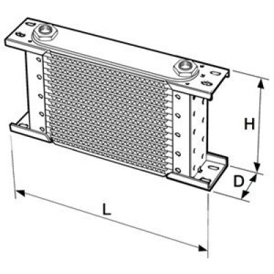 Setrab Proline 19-Row Oil Cooler 330x146mm for Performance