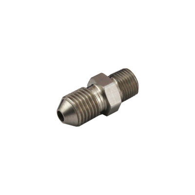 Turbosmart 1/8 NPT to AN4 Stainless Steel Adapter Fitting