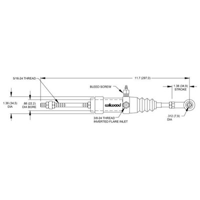 Wilwood 260-1333 Pull Type Clutch Slave Cylinder