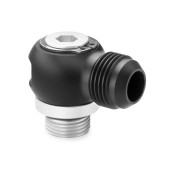 Nuke Performance AN-10 Full Flow Swivel Banjo Adapter