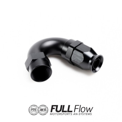 Nuke Performance AN-10 150° PTFE Hose End Fitting