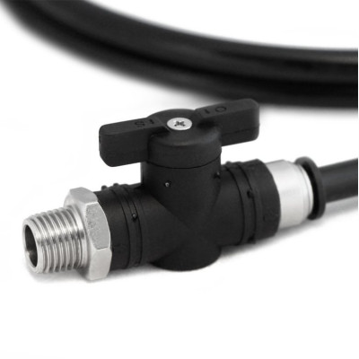 Nuke Performance 1/4" Catch Can Petcock Drain Kit