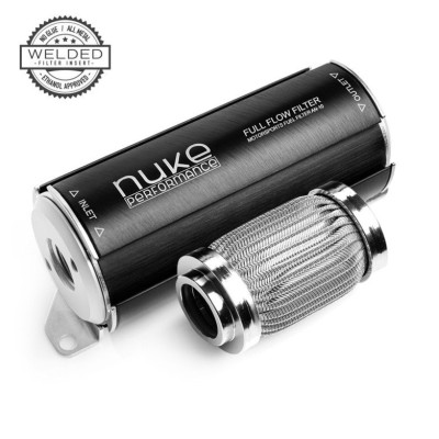 10 Micron AN-10 Stainless Steel Fuel Filter - Nuke