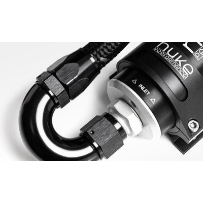 Nuke Performance AN-12 180° Full Flow Hose End Fitting