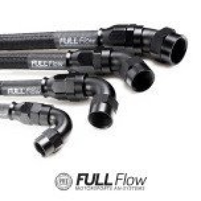 Nuke Performance AN-6 180° PTFE Hose End Fitting