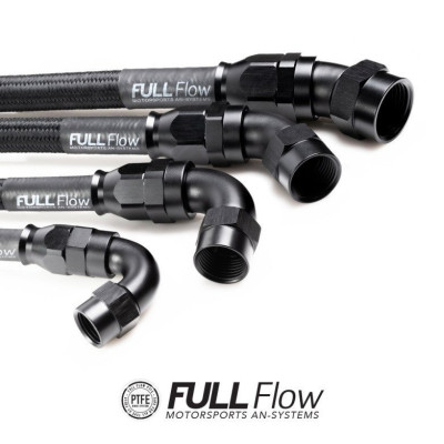 Nuke Performance AN-6 90° PTFE Hose End Fitting