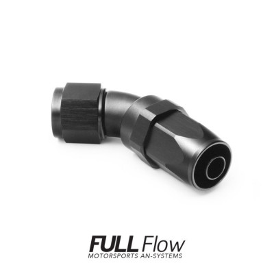 Nuke Performance AN-6 45° Full Flow Hose End Fitting