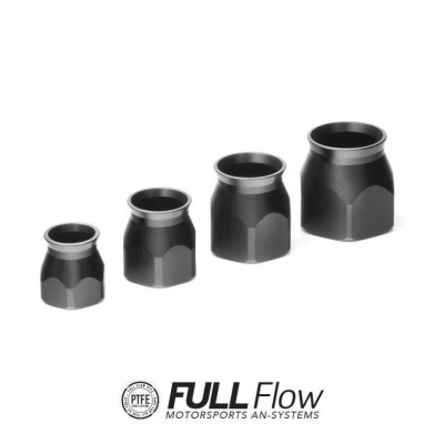 Nuke Performance AN-10 PTFE Hose End Fitting Socket - Black