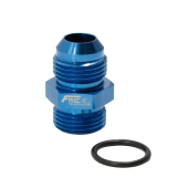 AN10 Male to AN10 Male JIC Hose Fitting Adapter Blue