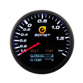 Auto Gauge 60mm - 4in1 Boost Voltage Oil pressure & temperature Gauge