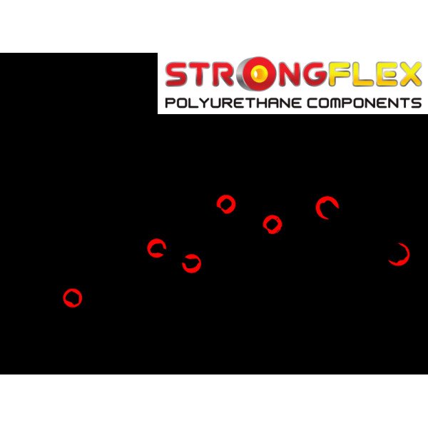 Strongflex 106192A Rear suspension bush kit SPORT