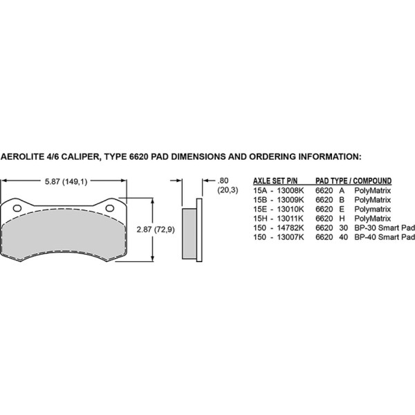 Wilwood Aero4 Brake Caliper Anodized Radial Right 120-13297