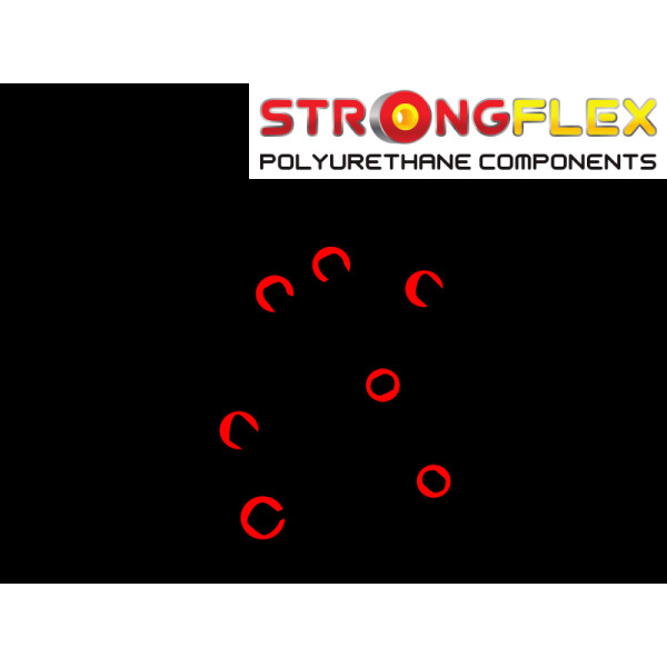 Strongflex 122004A Rear tie bar to hub bush SPORT