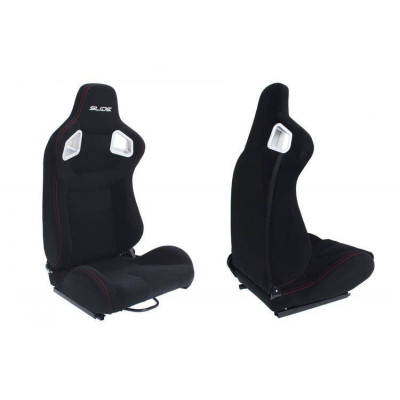 GLOCK Black Fabric Racing Seat - Damaged Condition