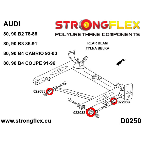 Strongflex 026297A Full suspension bush kit SPORT