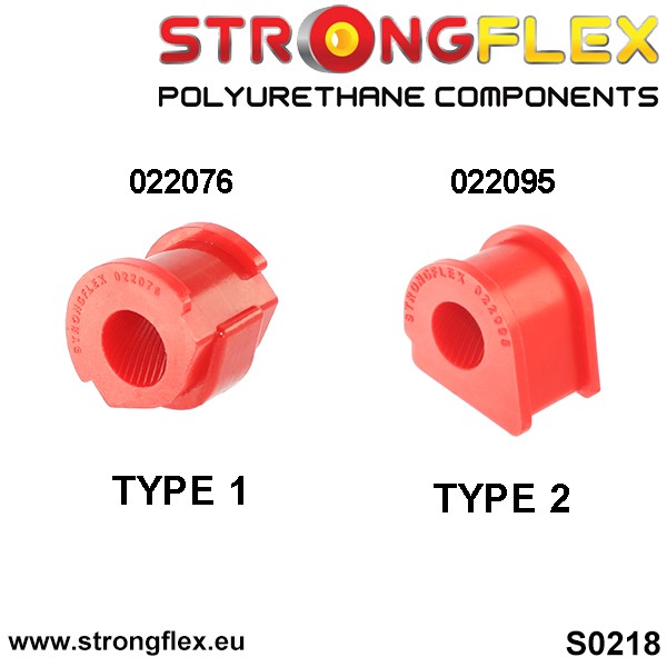 Strongflex 026297A Full suspension bush kit SPORT