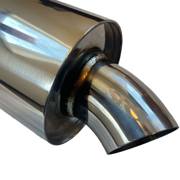 SRS Universal Turndown Dolphin Muffler 2.5' – Universal